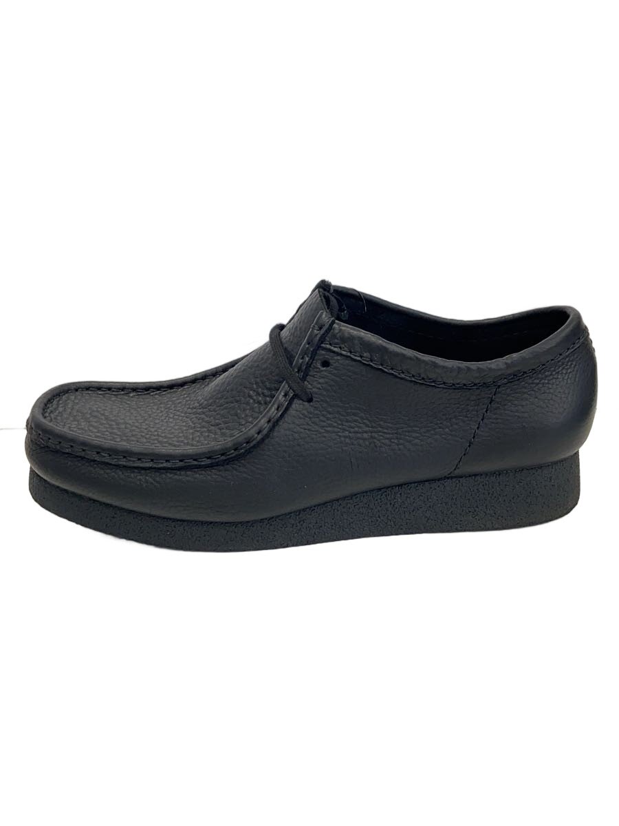 【中古】Clarks◆Wallabee Evo/US10.5/BLK【シューズ】