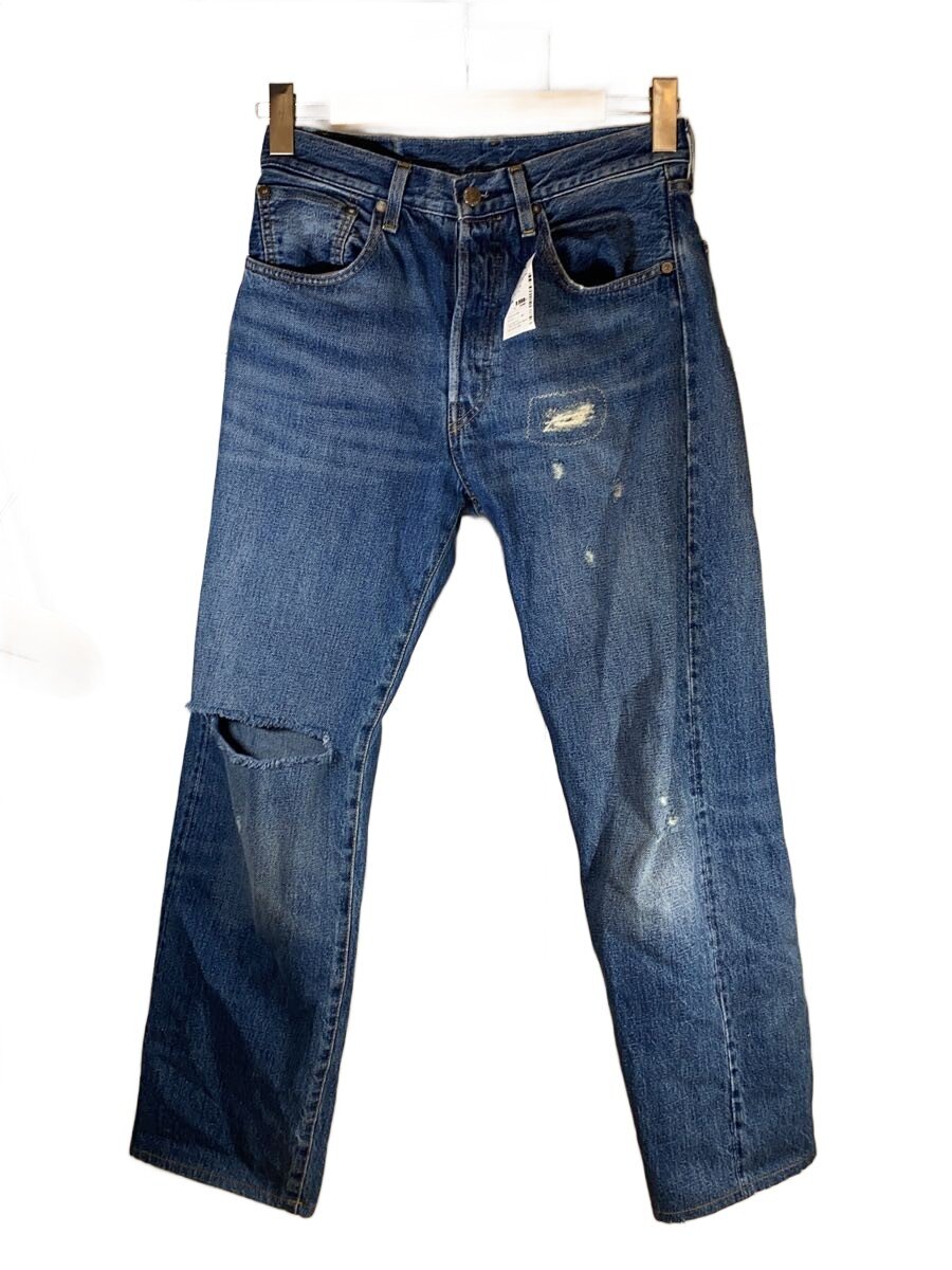 【中古】Levi’s Vintage Clothing◆下つ方/28/ジーンズ/IDG/マイコン9-50155-0060/不都合有り//【メンズウェア】