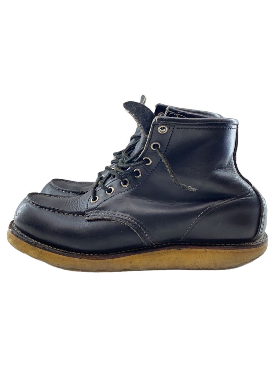 【中古】RED WING◆ブーツ/US8.5/BLK/なめし革/8130/アイリッシュセッター【シューズ】