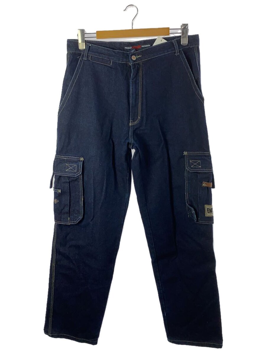 【中古】enyce◆00s/デニムカーゴパンツ/34/デニム/IDG/濃紺【メンズウェア】｜2ｎｄ STREET 店
