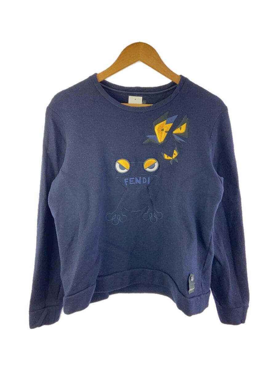 【中古】FENDI◆汗水/50/羊毛/NVY/FY0791 1Y5//【メンズウェア】