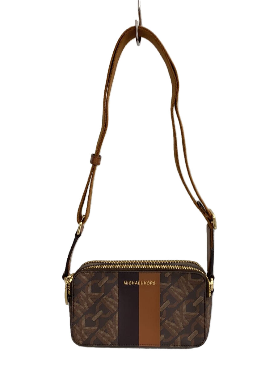 【中古】MICHAEL KORS◆御徒面子/PVC/BRW/総柄/32h3gj6c1b//【御徒面子】