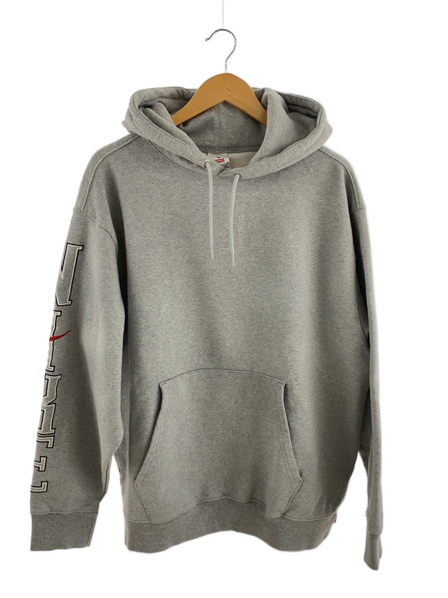 【中古】NIKE◆24ss/nike Hooded Sweatshirt Heather Gr/L/綿織物/GRY/FQ0759-063//【メンズウェア】