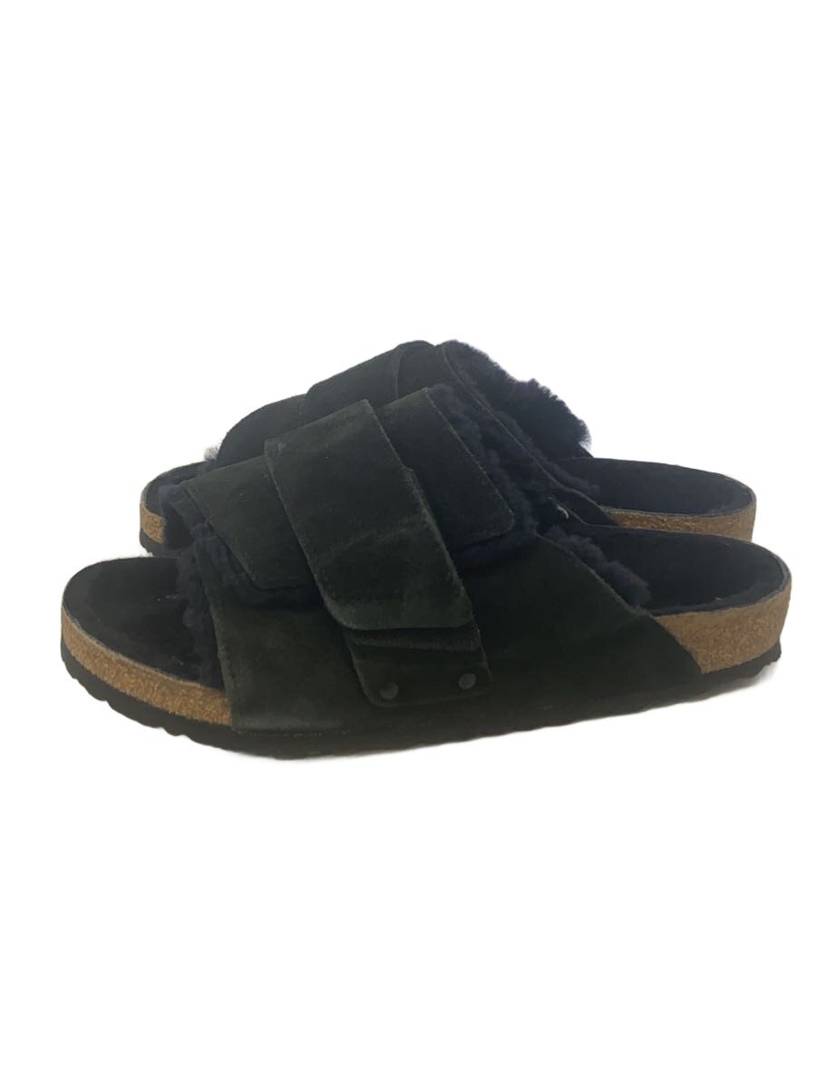 【中古】BIRKENSTOCK◆サンダル/28糎/BLK/スウェード【シューズ】