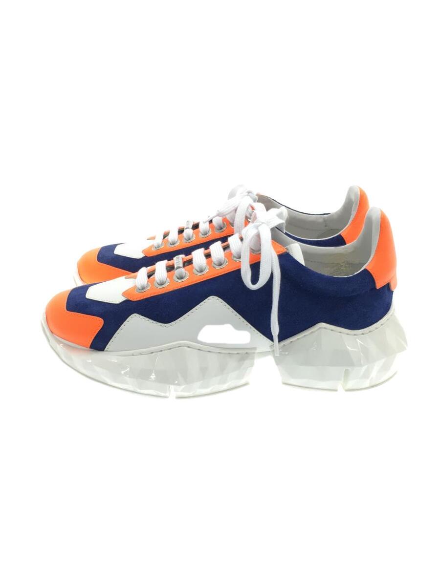 【中古】JIMMY CHOO◆ローカットスニーカー/37/マルチ色合い【シューズ】