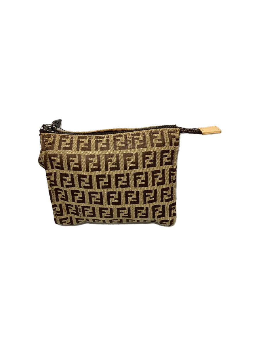 【中古】FENDI◆ポーチ/キャンバス/BRW【バッグ】｜2ｎｄ STREET 店
