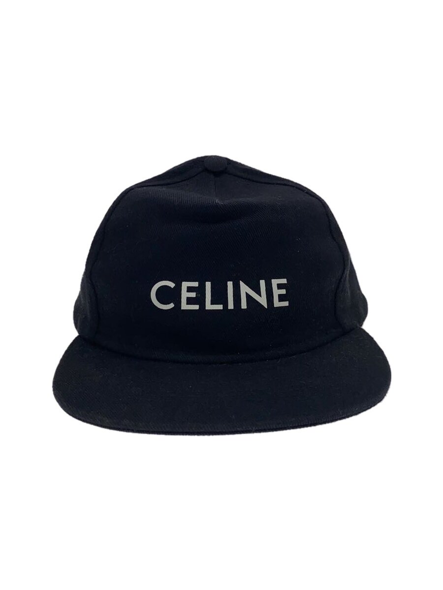 【中古】CELINE◆旗がしら/--/綿織物/BLK/刷り上げる/メンズ【服飾雑貨他】