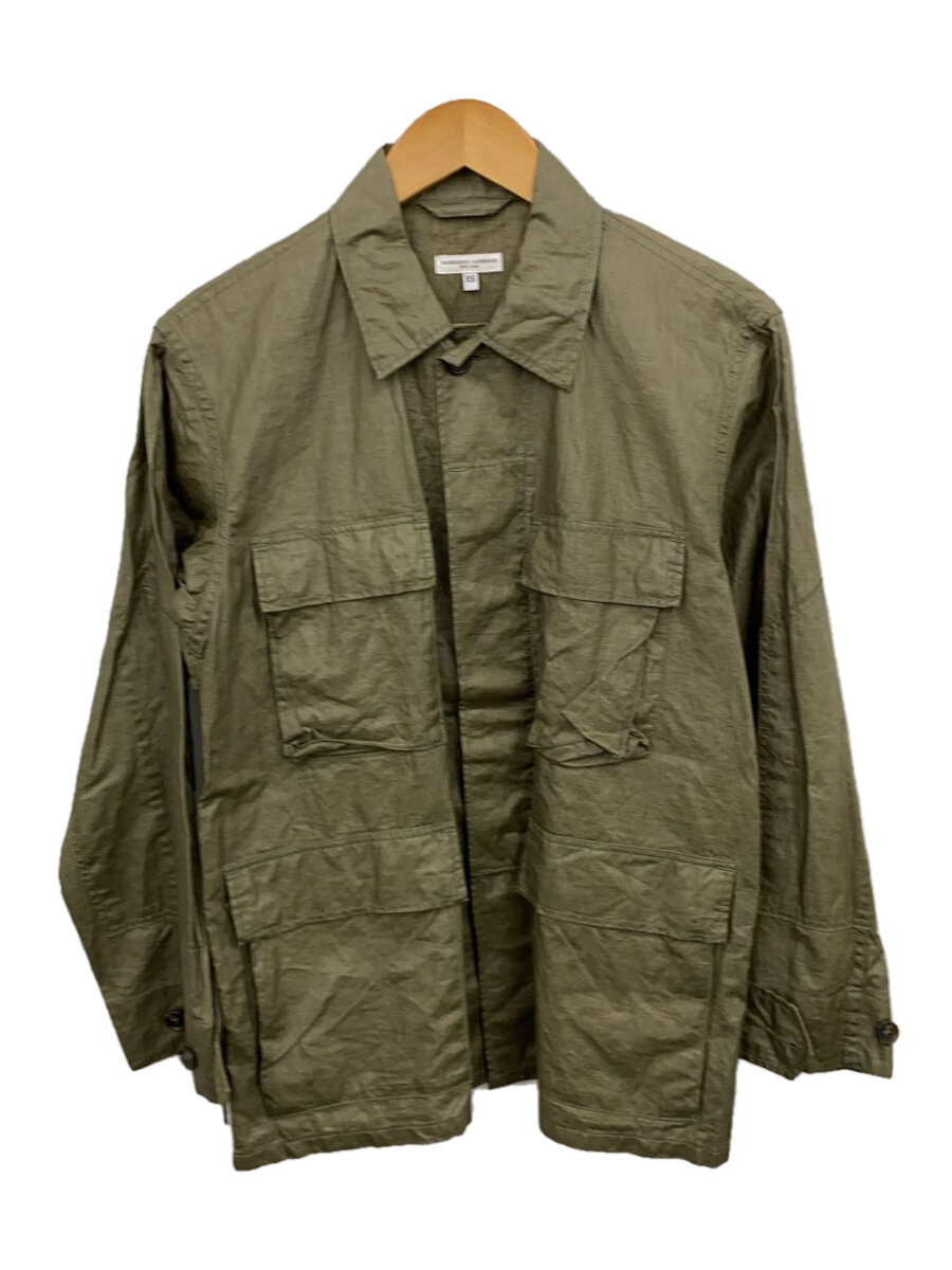 【中古】Engineered Garments◆上衣/XS/リネン/KHK/無地//【メンズウェア】