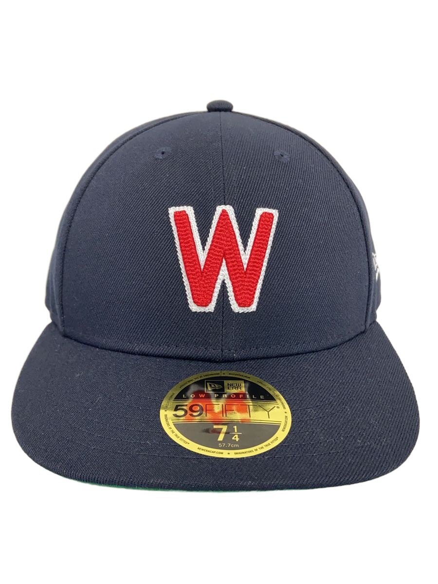 【中古】NEW ERA◆旗がしら/7 1/4/ポリエステル/NVY/メンズ/14750882/WAIPER別注/クーパーズタウンワ【服飾雑貨他】