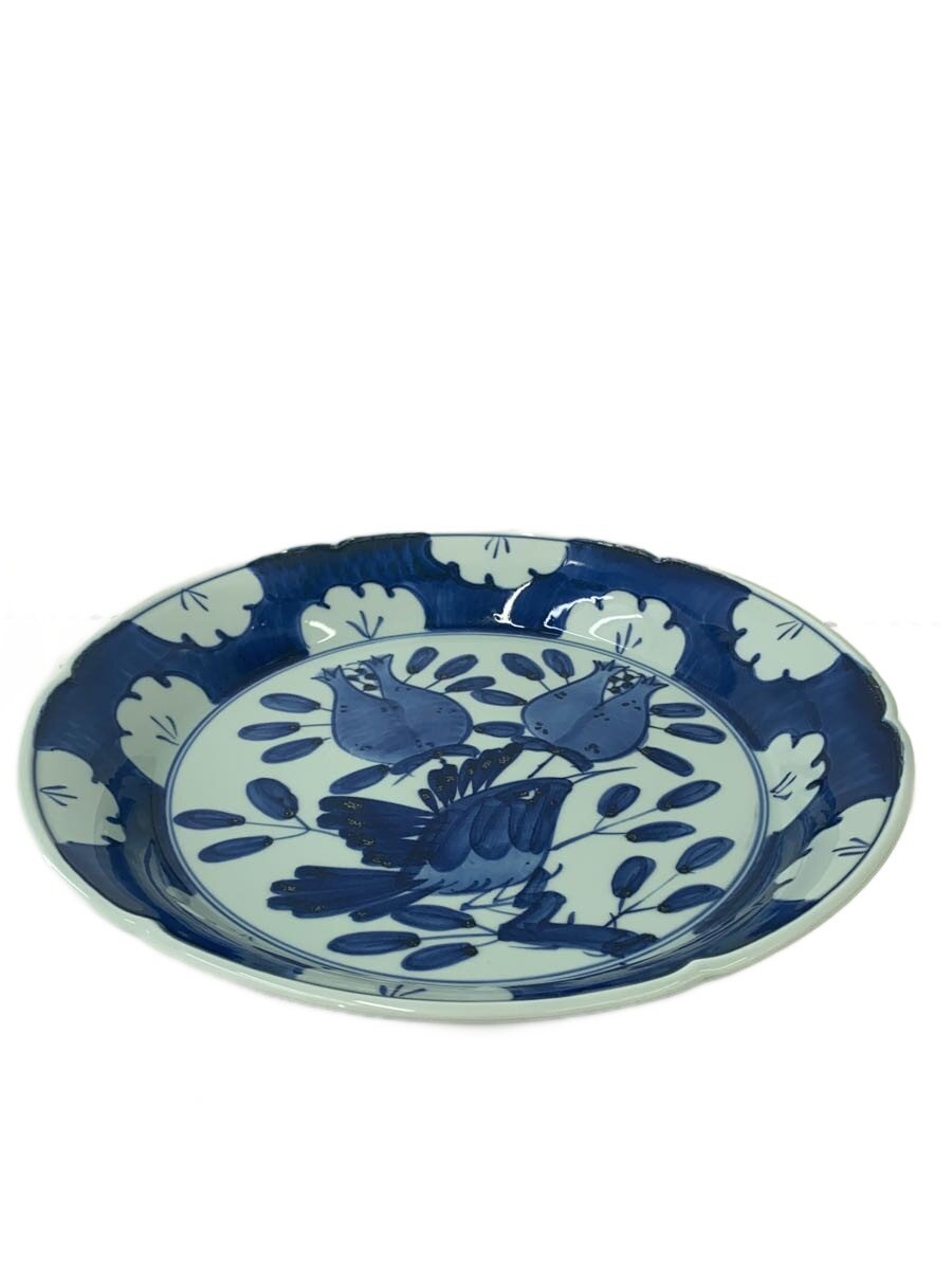 【中古】有田焼(其泉窯)◆皿/BLU/有田焼【キッチン用品】