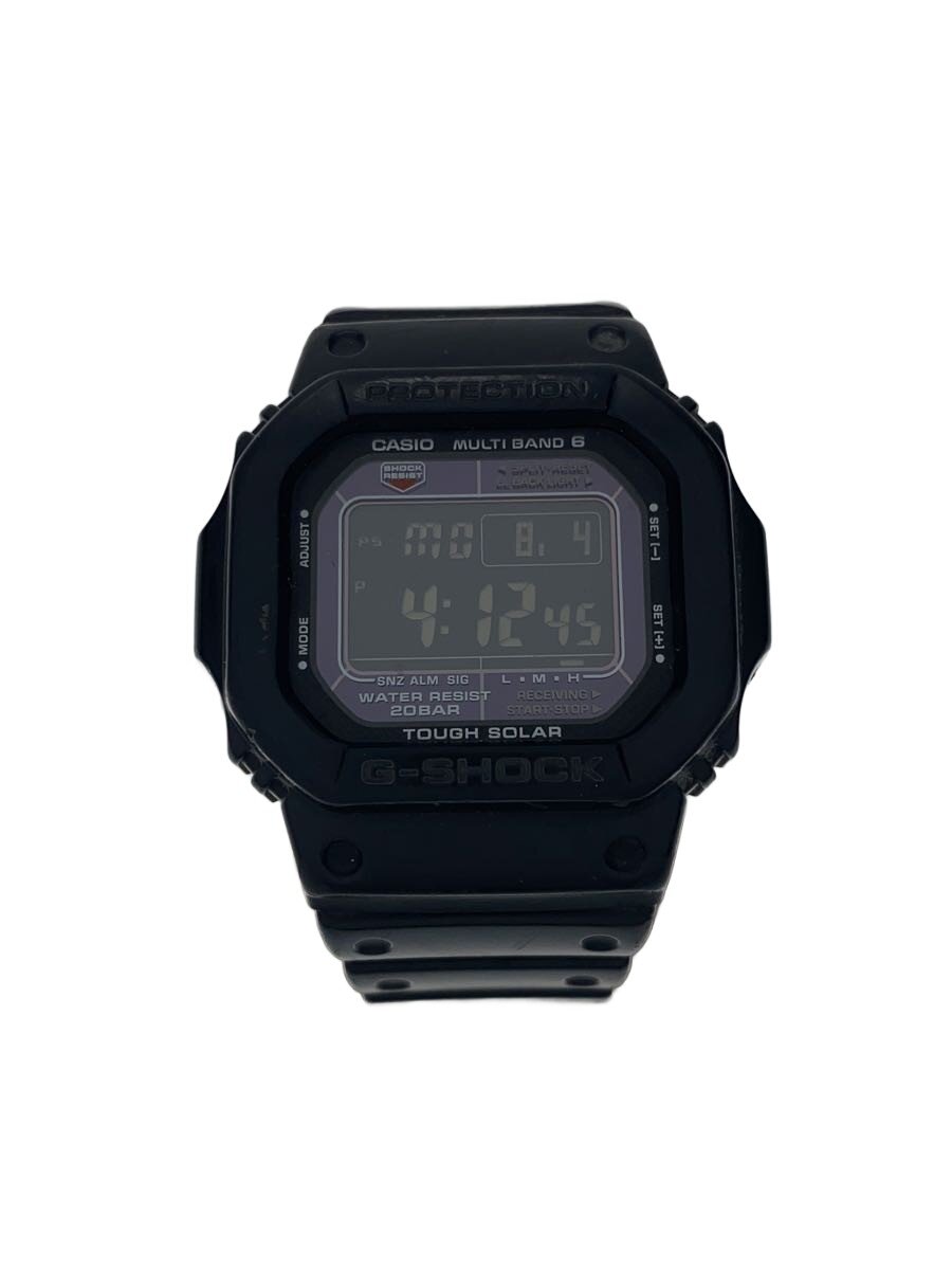 【中古】CASIO◆ソーラーウオッチ/デジタル/天然ゴム/BLK/GW-M5610//【服飾雑貨他】