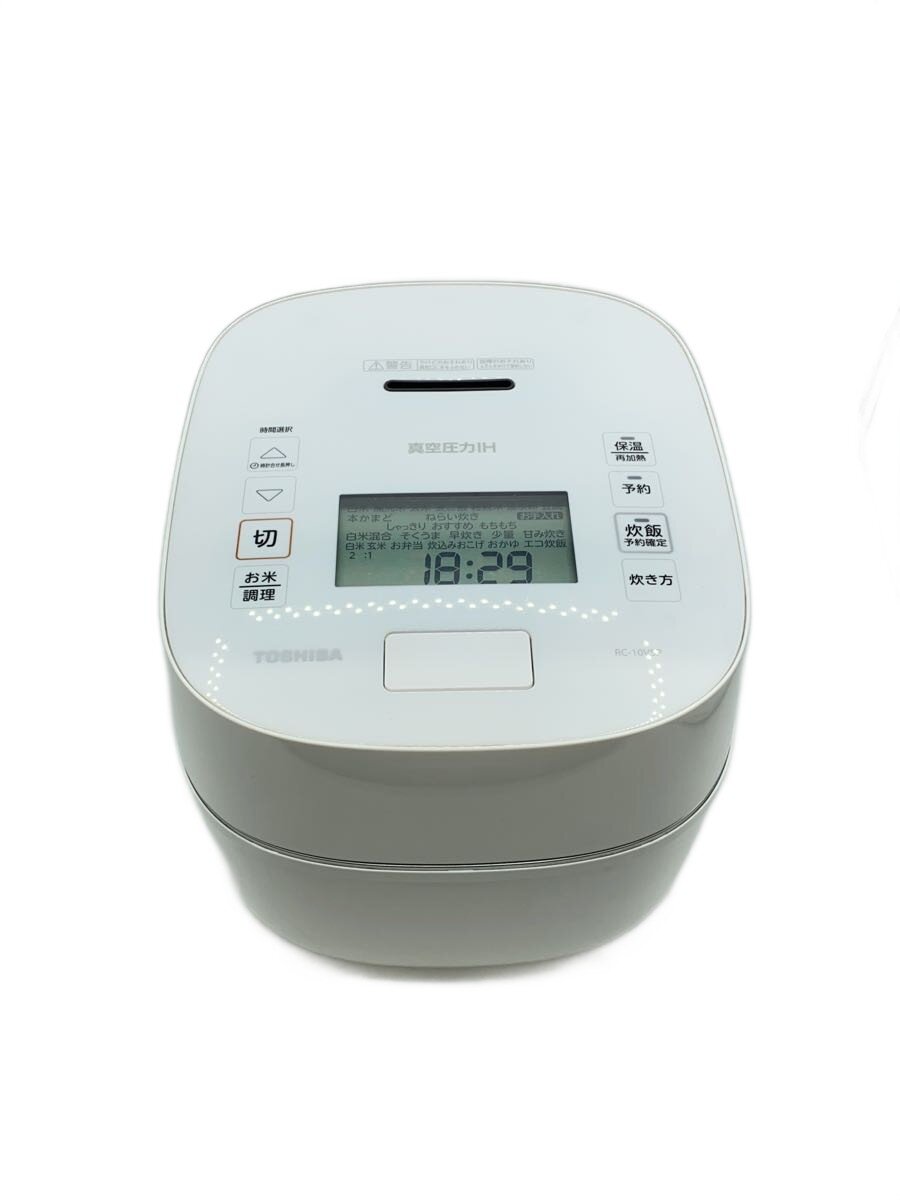 【中古】TOSHIBA◆東芝 剪断応力IH炊飯器 2020【家電・視覚的・オーディオ】