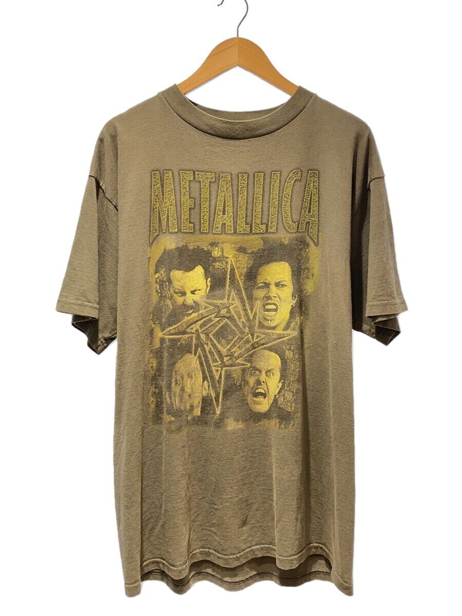 【中古】TULTEX◆Metallica/90s/96-97周遊旅行/プルオーバー/XL/綿織物/KHK//【メンズウェア】