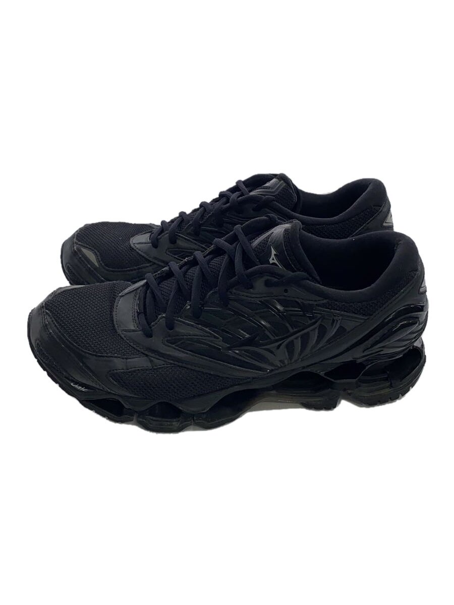 【中古】MIZUNO◆ローカットスニーカー/28糎/BLK/PVC/D1GA333701【シューズ】
