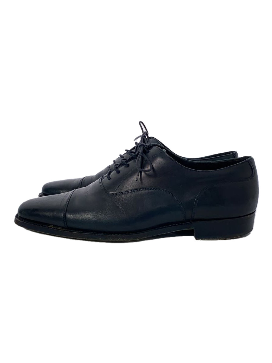 【中古】ZINTALA◆お召しものシューズ/UK6.5/NVY/なめし革【シューズ】