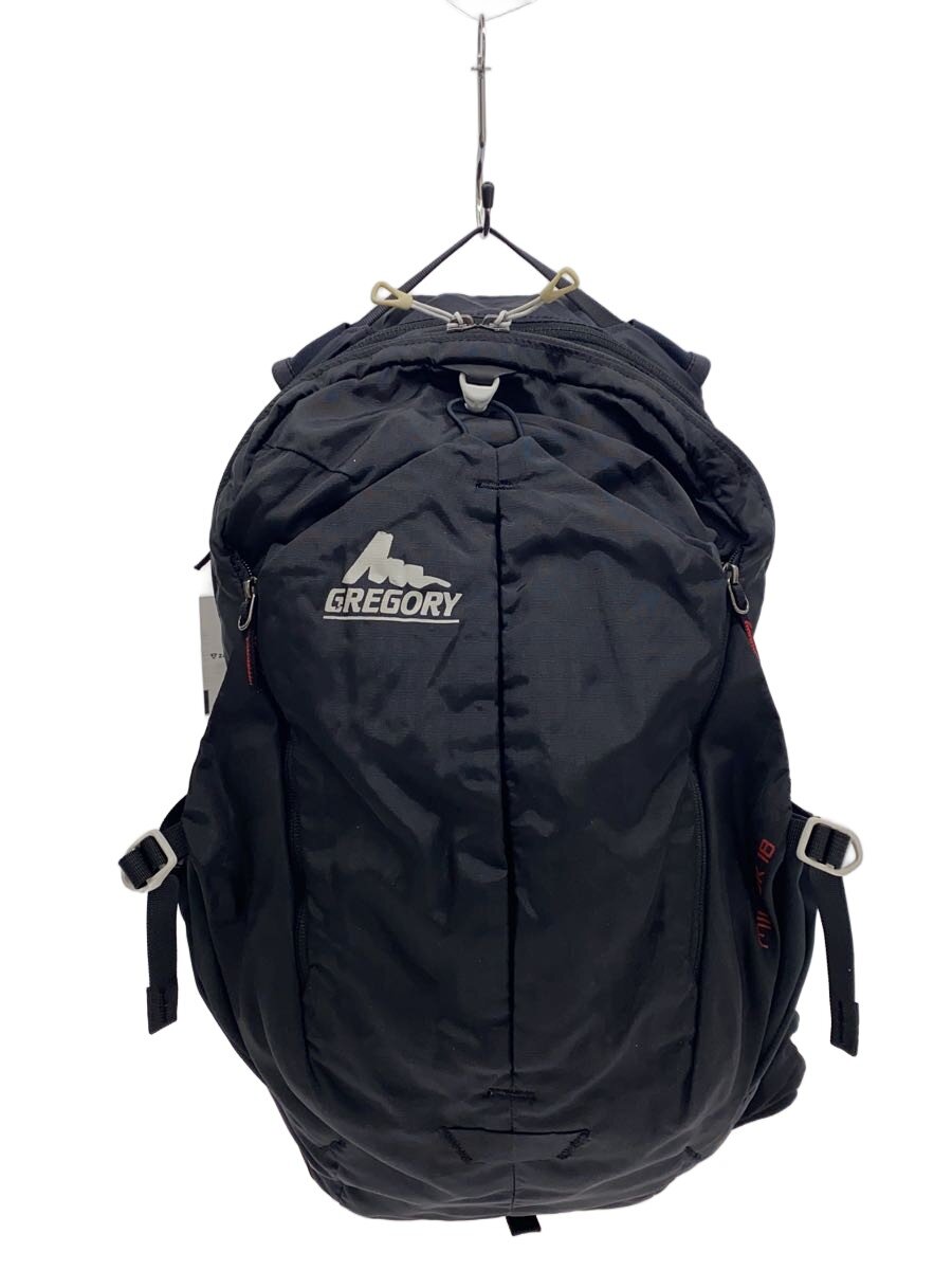 【中古】GREGORY◆背嚢/ナイロン/BLK//【御徒面子】