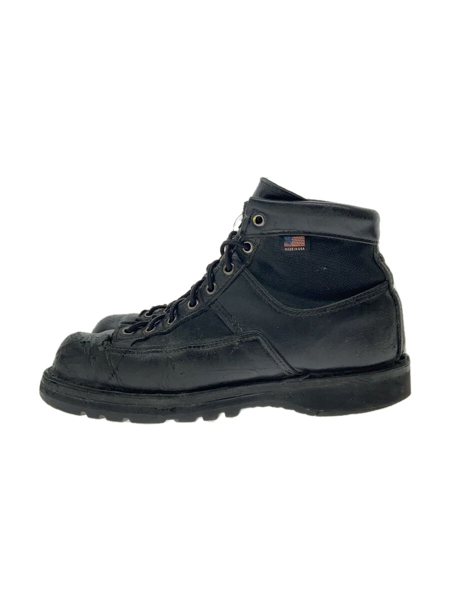 【中古】Danner◆DJ PATROL/トレッキングブーツ/US6.5/BLK/なめし革/25200X【シューズ】
