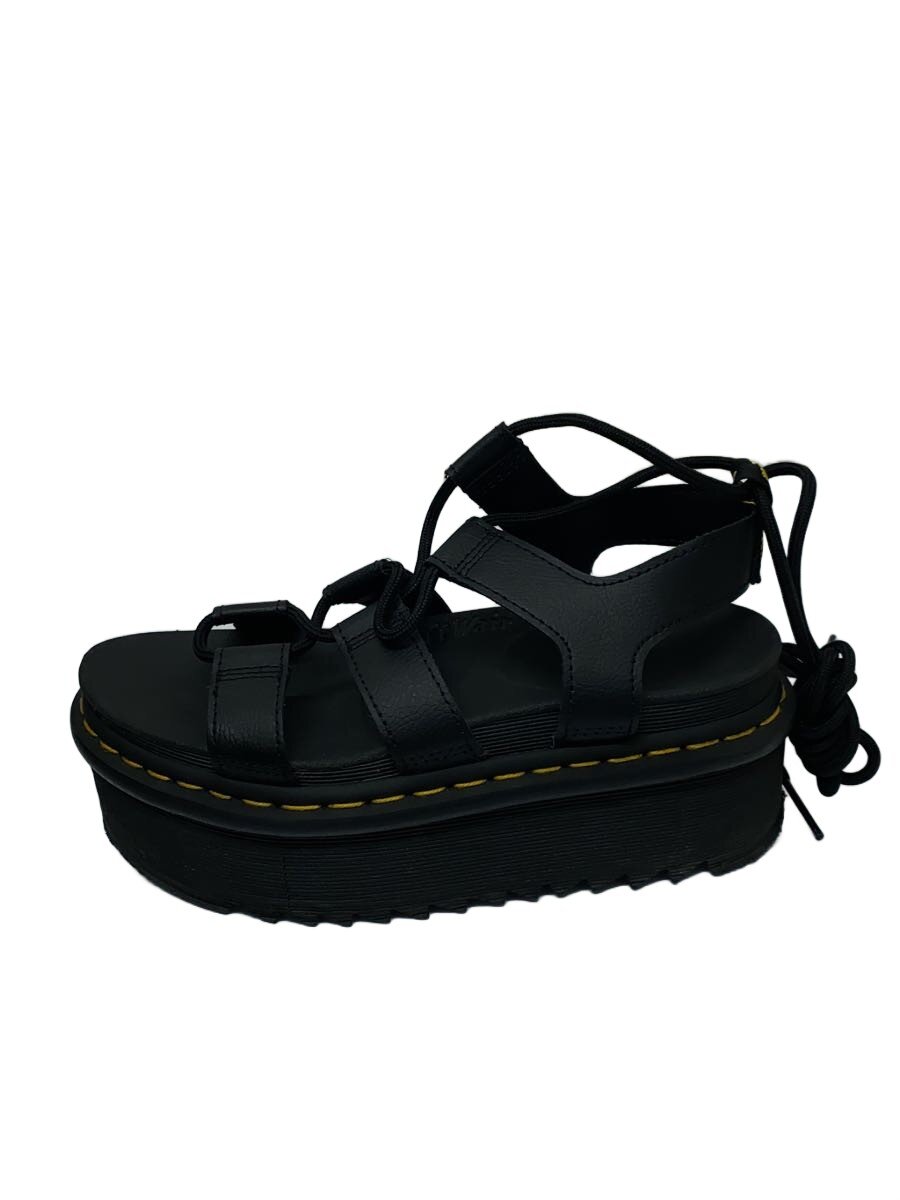 【中古】Dr.Martens◆サンダル/37/BLK//【シューズ】