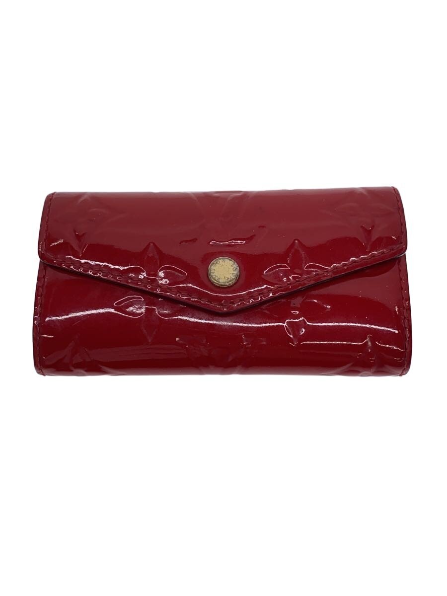 【中古】LOUIS VUITTON◆ミュルティクレ4_モノグラム・ヴェルニ/エナメル/RED/レディース【服飾雑貨他】｜2ｎｄ STREET 店