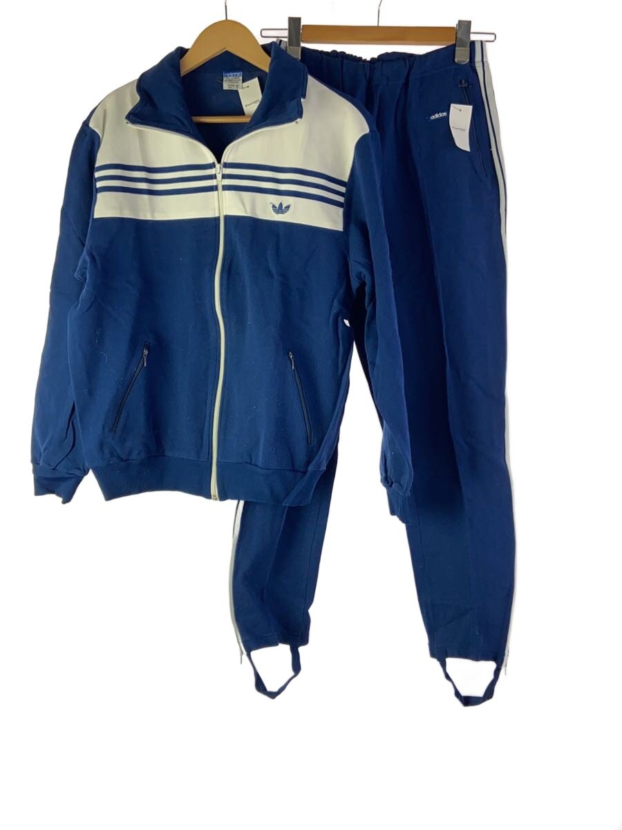【中古】adidas◆70~80s/西ドイツ/デサント製/セットアップ/7/ポリエステル/NVY【メンズウェア】|2nd STREET 店