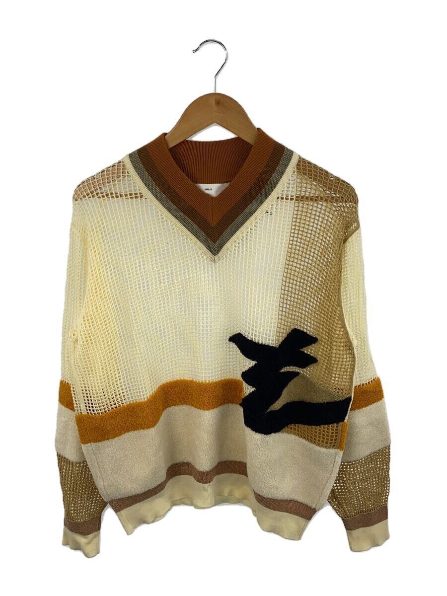 【中古】TOGA VIRILIS TOGA ARCHIVES◆21SS/MESH KNIT PULLOVER//46/コットン/CRM【メンズウェア】｜2ｎｄ STREET 店