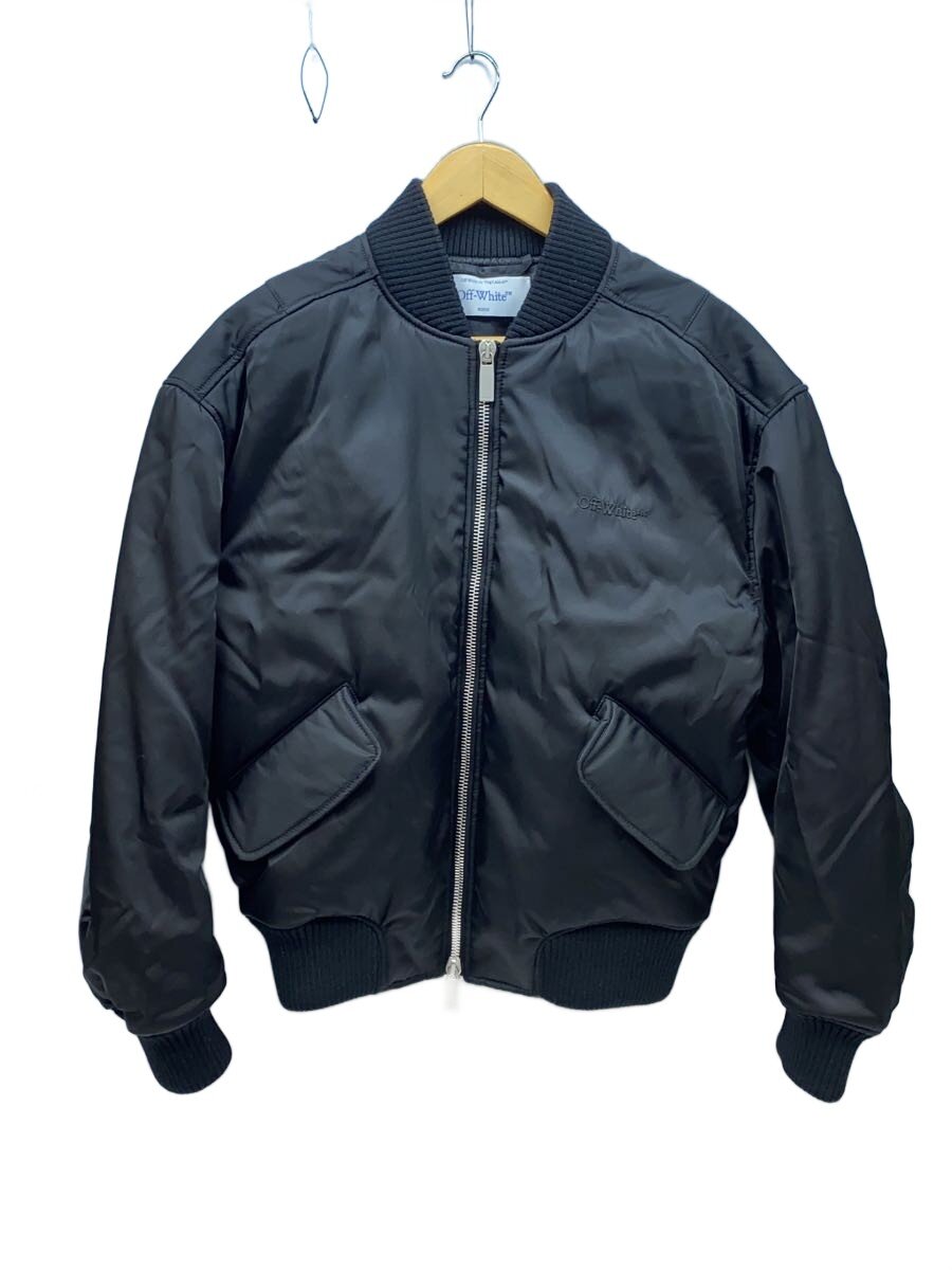 【中古】OFF-WHITE◆ブルゾン/38/ポリエステル/BLK/無地/OWEH028C99FAB001【レディースウェア】|2nd STREET 店