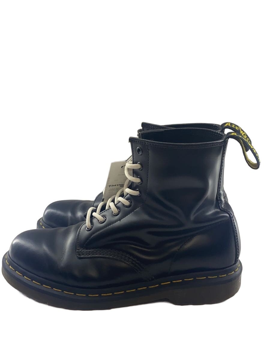 【中古】Dr.Martens◆8EYE BOOT/レースアップブーツ/UK8/BLK/1460【シューズ】