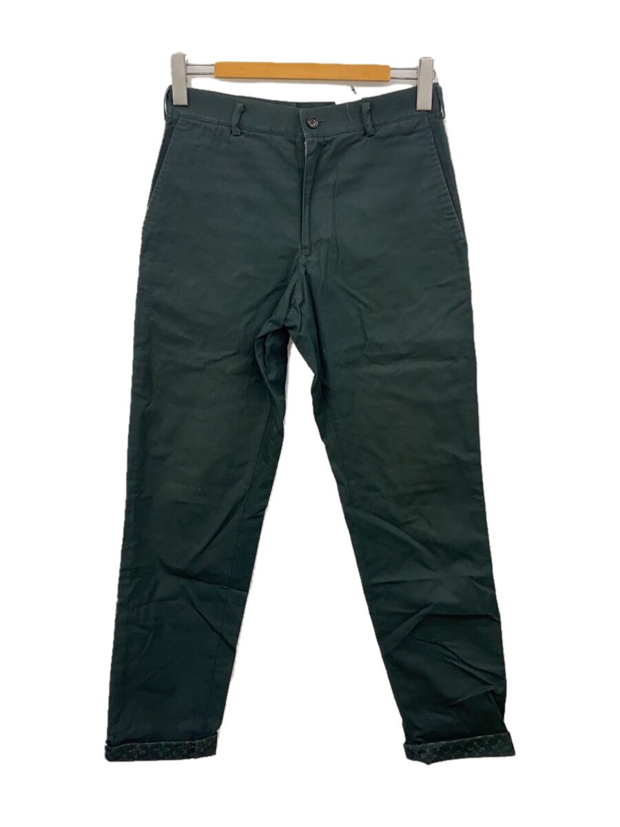 【中古】COMME des GARCONS HOMME◆下つ方/S/綿織物/GRN/無地/HF-P010【メンズウェア】