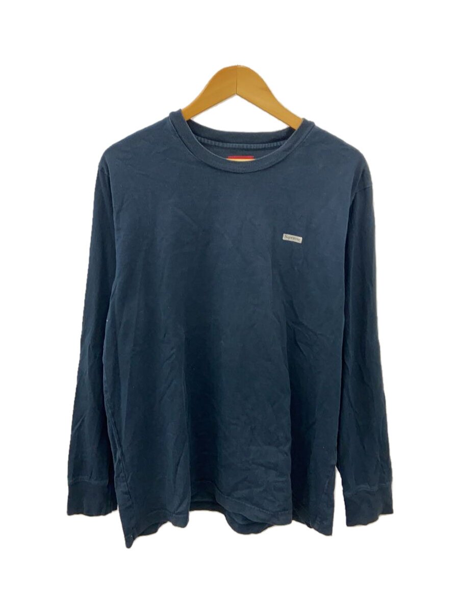 【中古】Supreme◆長袖プルオーバー/M/綿織物/GRN【メンズウェア】