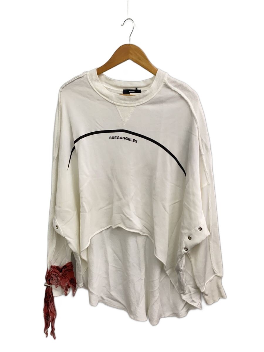 【中古】DIESEL◆汗水/S/綿織物/WHT/E8M2000066-BF03//【レディースお召しもの】