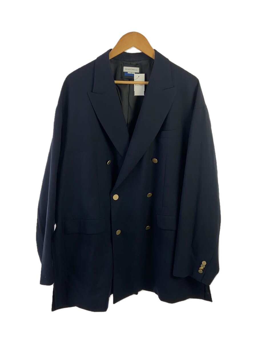 【中古】MAISON SPECIAL◆テーラードジャケット/2/ウール/ネイビー/無地/11241111203【メンズウェア】｜2ｎｄ STREET 店