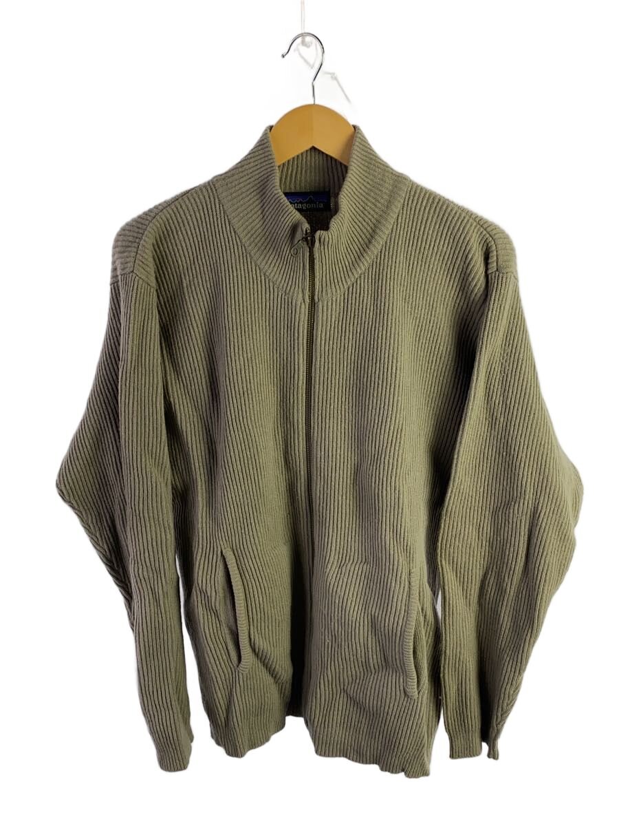 【中古】patagonia◆ジレー(朦々たる)/S/羊毛/GRY/51030【メンズウェア】
