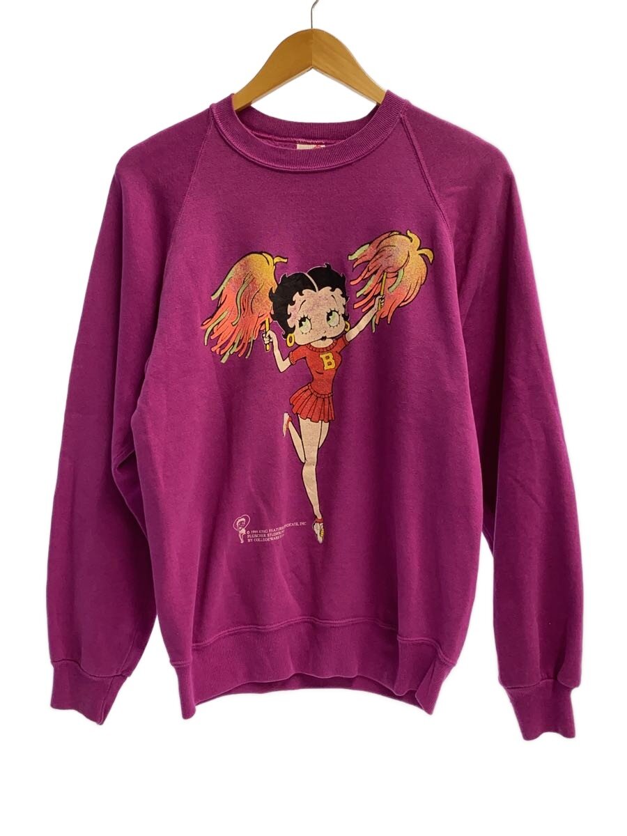 【中古】JERZEES◆90s/1994複製権/USA製/BETTY BOOP/汗水/M/綿織物/PUP【メンズウェア】