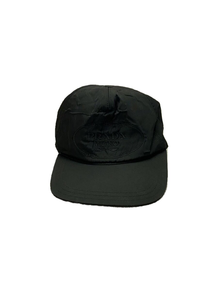【中古】PRADA◆旗がしら/M/ナイロン/黒いこと/メンズ【服飾雑貨他】