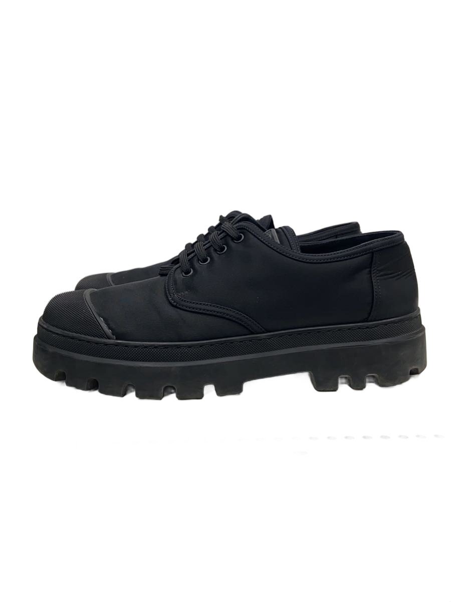 【中古】PRADA◆シューズ/UK7.5/BLK//【シューズ】