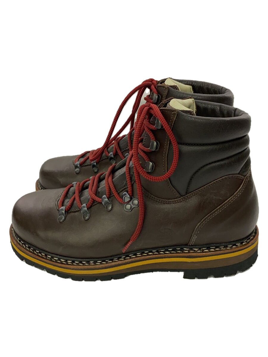 【中古】hanwag◆シューズ/US7.5/BRW/GRUNTEN【シューズ】
