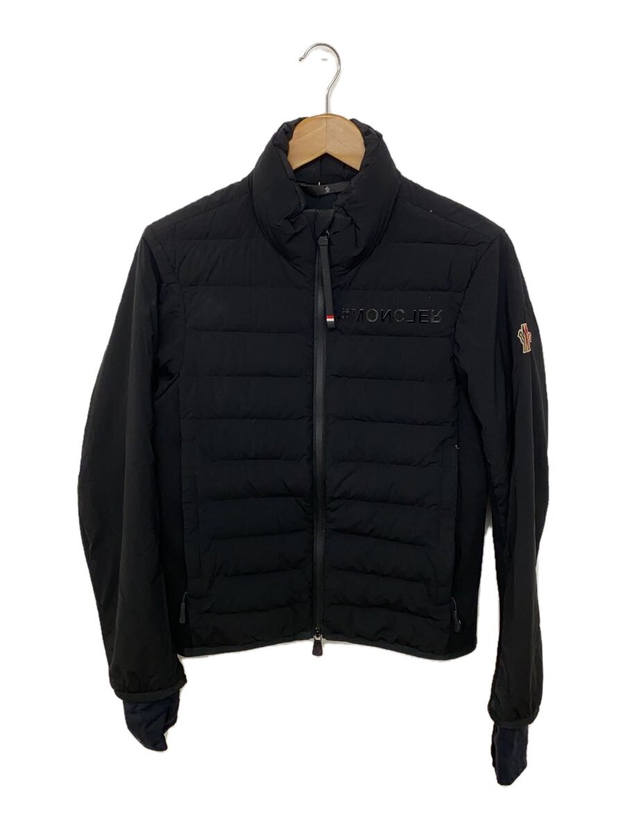 【中古】MONCLER◆落ち込む上衣/O/ナイロン/BLK/無地/H20971A00055 53513//【メンズウェア】