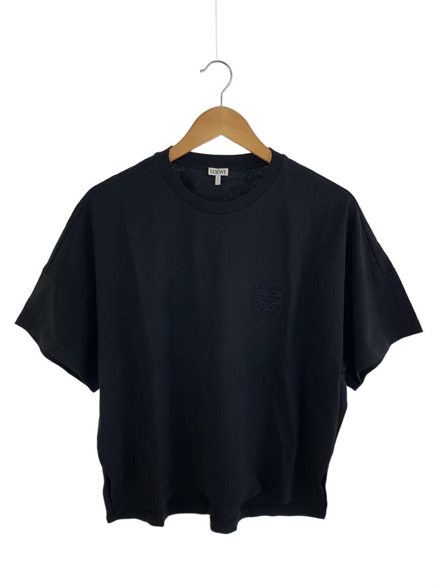 【中古】LOEWE◆ティーシャツ/XS/綿織物/BLK/無地/S359341XA4【レディース御召しもの】