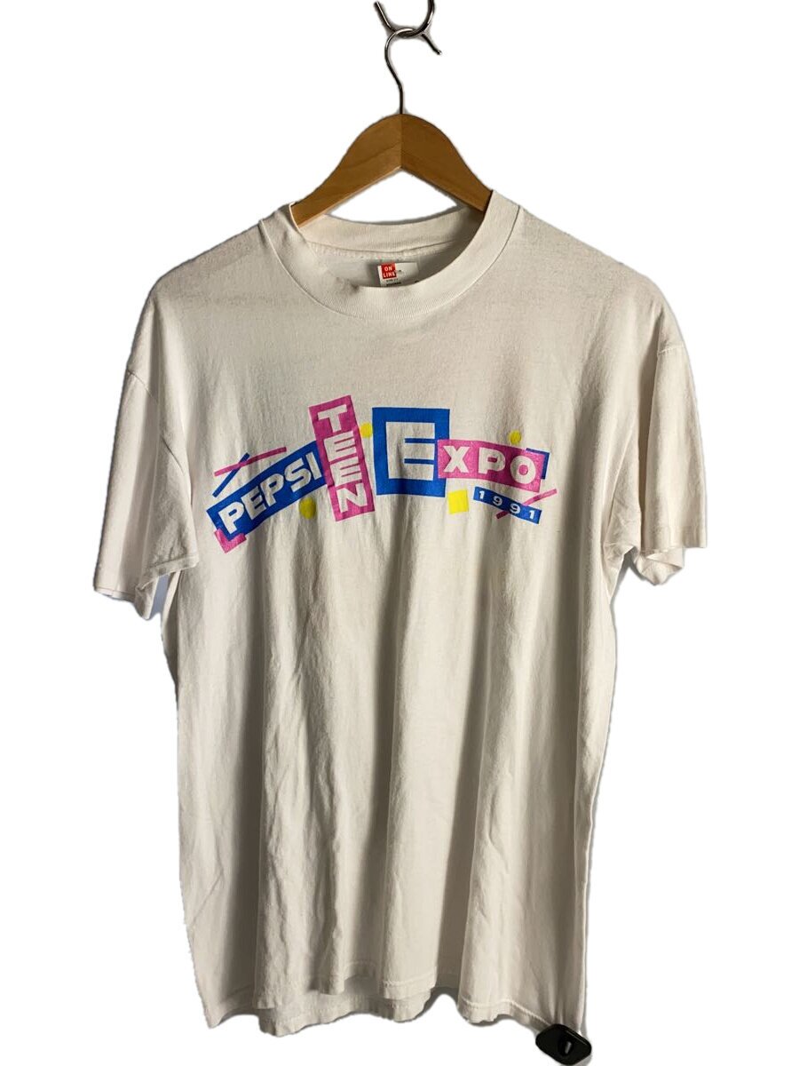 【中古】STEDMAN◆プルオーバー/L/綿織物/WHT【メンズウェア】