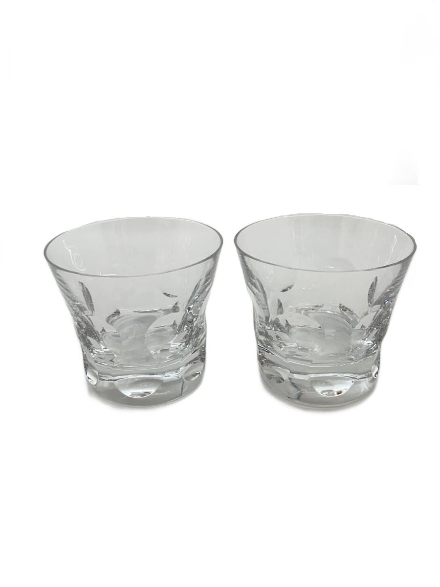 【中古】Baccarat◆ロックグラス/2点セット/CLR【キッチン用品】