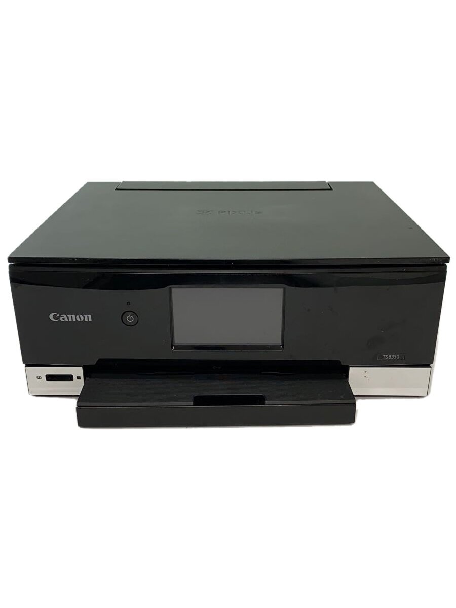 【中古】CANON◆プリンタ PIXUS TS8330 [ブラック]【パソコン】