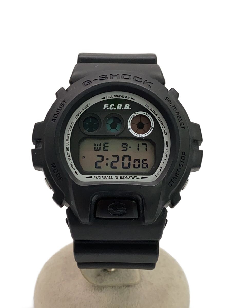 【中古】CASIO◆石英ウオッチ/デジタル/天然ゴム/BLK/dw-6900fs//【服飾雑貨他】