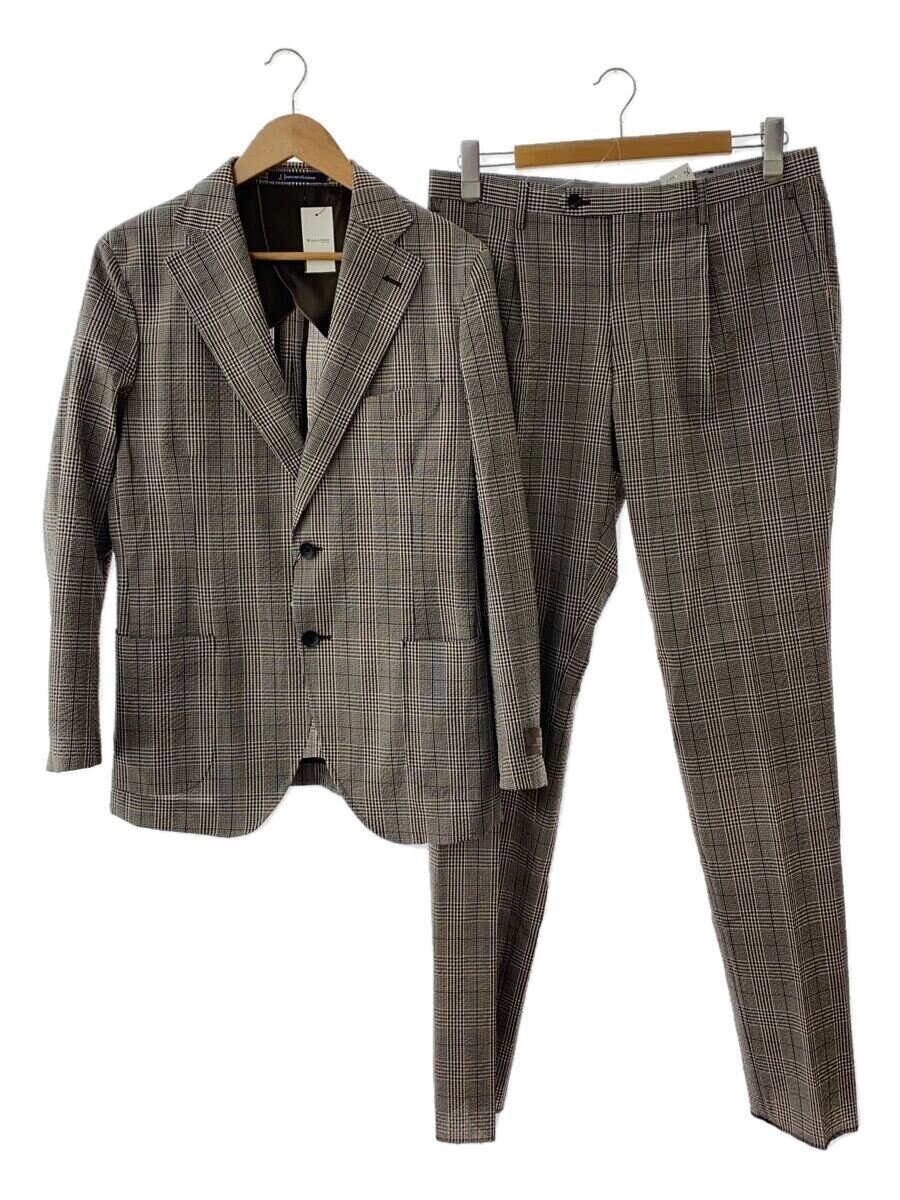 【中古】Janeco stellazione//セットアップ/AB6/羊毛/BRW/読み合わせる/JS9-500-3【メンズウェア】