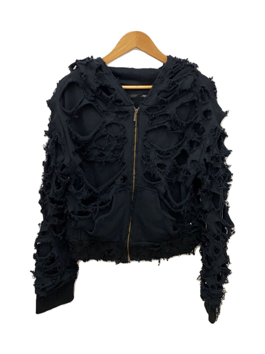 【中古】ANGRAECUM/上衣/--/綿織物/BLK/無地/ANFW-2402【メンズウェア】