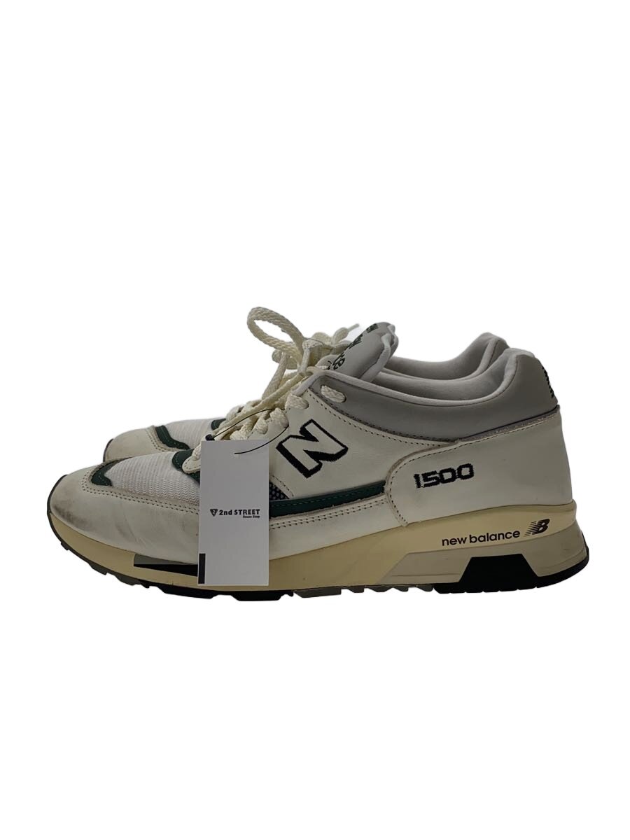 【中古】NEW BALANCE◆U1500/白いこと/UK8/WHT【シューズ】