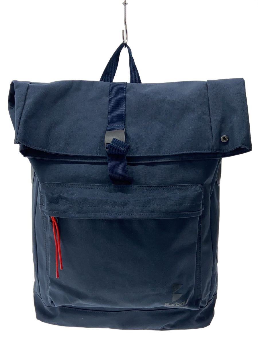 【中古】Barbour◆背嚢/ポリエステル/NVY/UBA0523NY71【御徒面子】