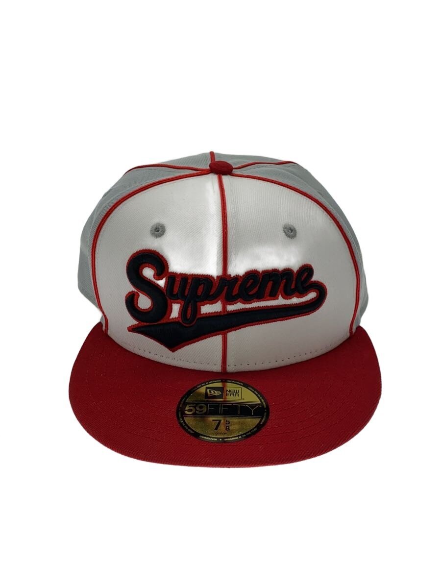 【中古】NEW ERA◆25SS/Piping script logo/旗がしら/7 5/8/ポリエステル/RED/メンズ【服飾雑貨他】