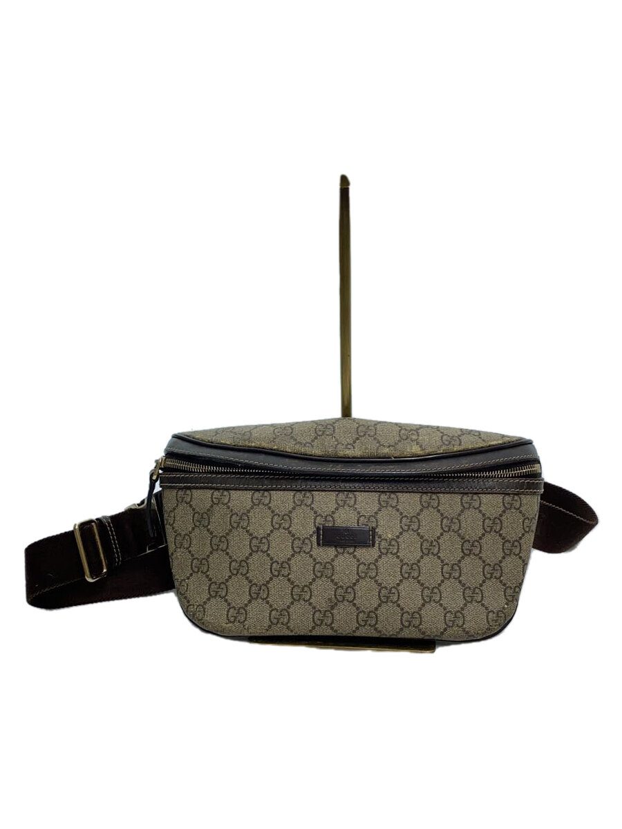 【中古】GUCCI◆酉の方角御徒面子_GG足し加える/PVC/BRW【御徒面子】