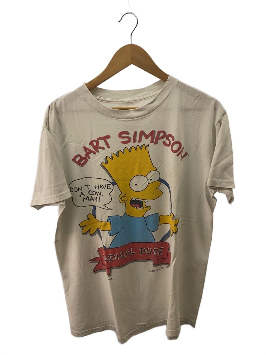 【中古】THE SIMPSONS◆80s/Bart Simpson/プリントTシャツ/背タグ欠損/汚れ・右肩、胸元小穴/1989【メンズウェア】｜2ｎｄ STREET 店 10,472円
