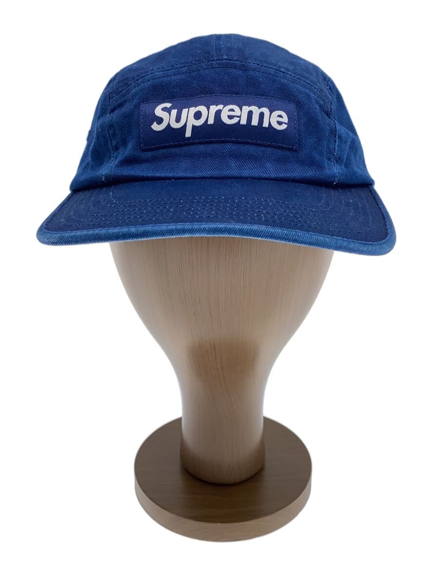 【中古】Supreme◆25SS/旗がしら/--/綿織物/IDG/無地/メンズ/Washed Chino Twill Camp Cap【服飾雑貨他】